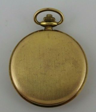 Vintage Dufonte Lucien Piccard Pocket Watch 17 Jewels Incabloc 8s Day Date 4