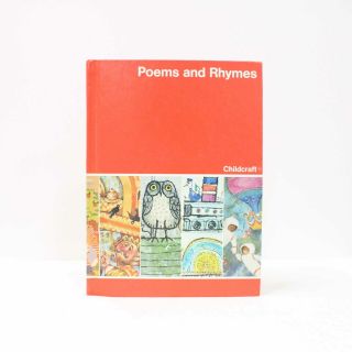 1976 Childcraft Poems & Rhymes Volume 1 Hardcover World Book Publications 405