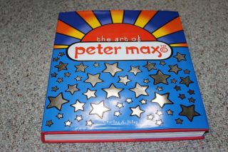 The Art Of Peter Max Book 2002 Gorgeous Great Shape Signed