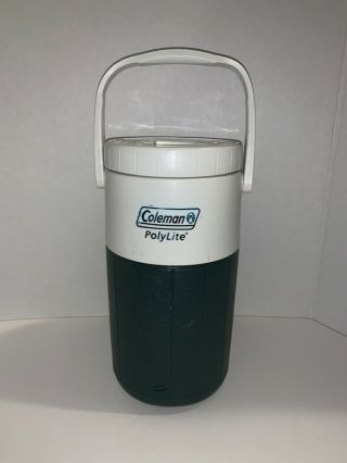 Vintage Coleman Polylite 1/2 Gallon Water Cooler Jug 5590