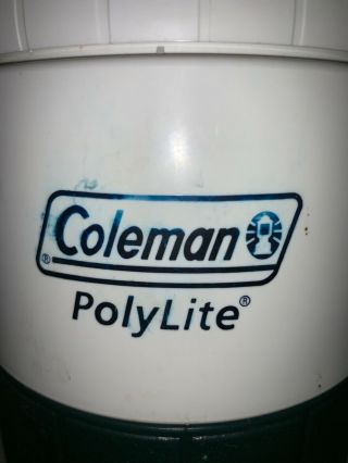 Vintage Coleman Polylite 1/2 Gallon Water Cooler Jug 5590 2