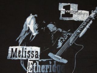 Vintage 1995 Melissa Etheridge T - Shirt Vh1 Tour Crew Shirt Size L Large