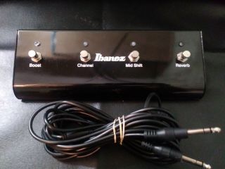 Vintage Ibanez 2 Channel Foot Switch Pedal - Mid Shift,  Reverb,  Boost,  Channel