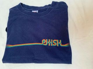 Vintage Phish Rainbow Shirt Size Large L
