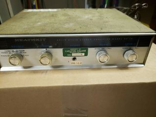Vintage Heathkit stereo amplifier model AA - 14 2