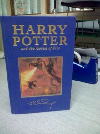 J.  K.  Rowling - Harry Potter And The Goblet Of Fire - Delux First Edition