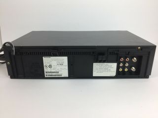 Panasonic PV - V4520 Omnivision VCR VHS Video Cassette Player 4 Head,  Remote 2