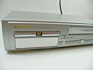 Emerson VCR Recorder DVD Player Combo Model No.  EWD2202 4 Head VHS HQ CD/MP3 4
