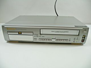 Emerson VCR Recorder DVD Player Combo Model No.  EWD2202 4 Head VHS HQ CD/MP3 5