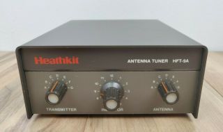Heathkit Hft - 9a Antenna Tuner Vintage -