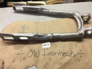 Early Vintage Ironhead Sportster 900 1000 Rear Fork Arm Swingarm 47558 - 52 Oem