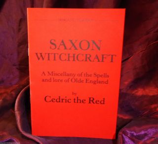 Saxon Witchcraft Finbarr Occult Grimoire Magic Magick Witchcraft White Black