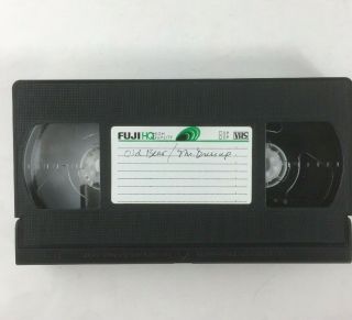 Childrens Shows Vintage Tape Vhs Homemade As Blank Old Bear Mr Dressup