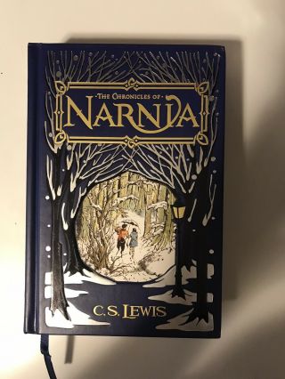 The Chronicles Of Narnia Barnes & Noble Leather Bound C.  S.  Lewis Book