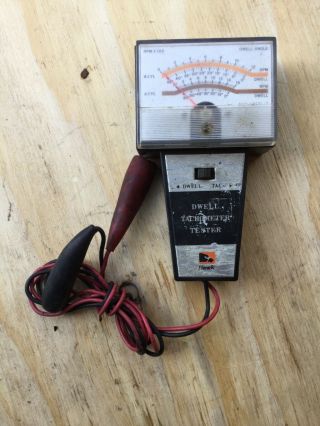 Dwell Tachometer Tester,  By Hawk,  Made In Japan,  4,  6,  8 Cycle,  Vintage