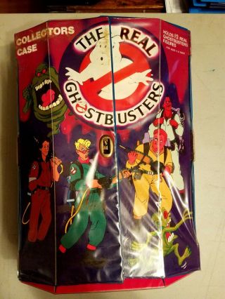 Vintage The Real Ghostbusters Collectors Case Complete W/inserts.