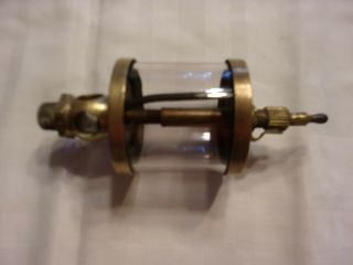 Vintage American Lubricator Co.  4 " Hit & Miss " Brass Engine Oiler