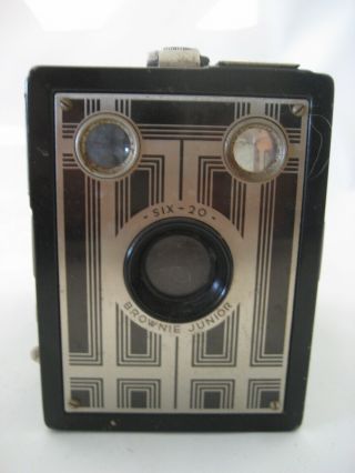 Vintage Kodak Brownie Junior Box Camera