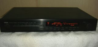 Vtg Yamaha Tx 550 Natural Sound Am Fm Stereo Tuner Japan