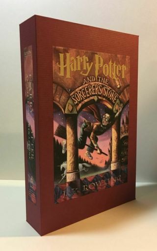 Custom Slipcase - J.  K.  Rowling Harry Potter & The Sorcerer 
