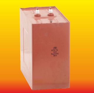 4 Uf 5 Kv Russian High Voltage Paper In Oil Pio Capacitor K75 - 15