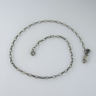 Silpada Chain Necklace Vintage Signed Sterling Silver 6.  5g | 16.  5 "