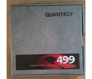 Quantegy 499 Grand Master Gold Studio Master Audio Tape 1” X 2500 
