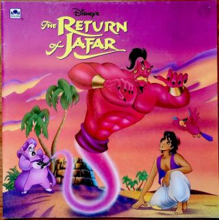Disney’s Return Of Jafar Aladdin 1990’s Children 