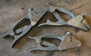 Three Vintage Speetog Plier Clamp Tools