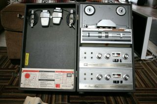 3m Revere Wollensak T - 1980 Reel To Reel Tape Play/record Dual Channel Tube Amps