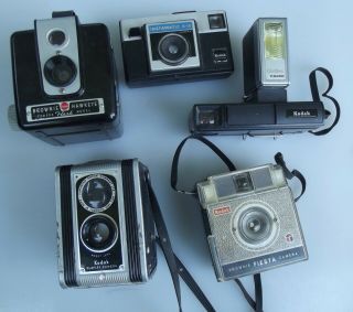 5 Vintage Kodak Camera 