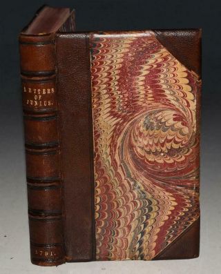 The Letters Of Junius Complete In 1 Vol Public Advertiser Fine Binding 1791