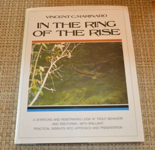 Vintage Book,  " In The Ring Of The Rise ",  Vincent Marinaro,  1976,  Fly Fishing