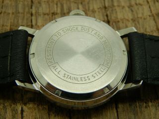 Vintage Harper Bull Bros Orchards Watch Stainless Steel 17 Jewels Cal.  VE - 4 - 7375 3