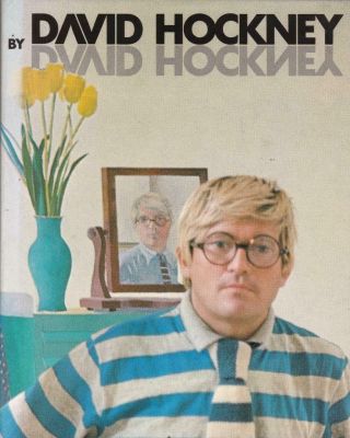 David Hockney By David Hockney.  Hardback Book Reprinted 1978
