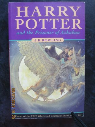 Harry Potter And The Prisoner Of Azkaban - J.  K.  Rowling - First Edition Paperback