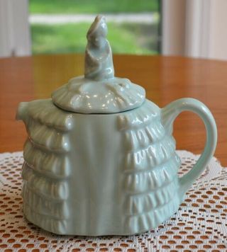 Delightful Vintage Sadler Ye Daintee Ladyee Teapot - Pastel Green