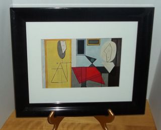 The Studio By Pablo Picasso / Framed Metropolitan Museum Of Art / Vintage Print