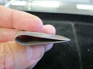 Vintage Mexico Sterling Silver Money Clip With Sailfish 3