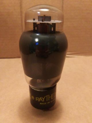 Raytheon 6l6g Beam Gray Glass.  Vintage Vacuum Tube.  Steampunk.