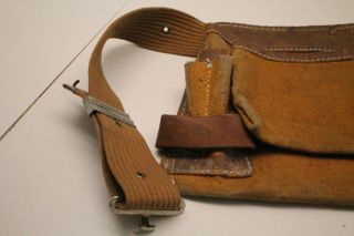 Vintage Sears Craftsman Leather Cowhide Carpenters Work Belt 945151 5