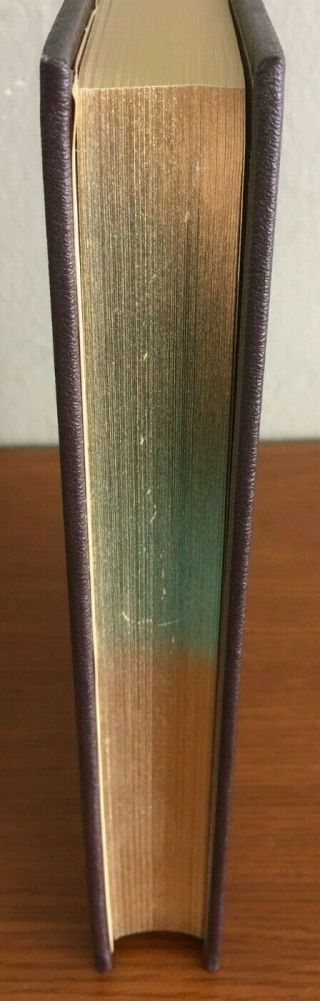 Jazz.  Toni Morrison.  SIGNED 1ST EDITION Franklin Library Gilt Leatherbound Book 5