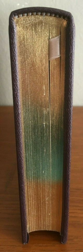 Jazz.  Toni Morrison.  SIGNED 1ST EDITION Franklin Library Gilt Leatherbound Book 6