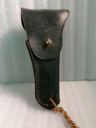 Vintage Bolen Lea.  Prod 7791466 Colt 45 Model 1911 Leather Flap U.  S.  Holster