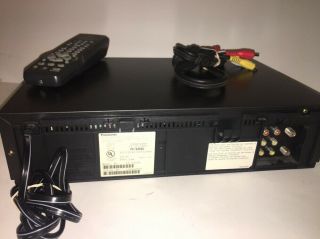 Panasonic PV - V4540 VCR/VHS Player Recorder Omnivision 4Head w/ Remote & AV Cable 3