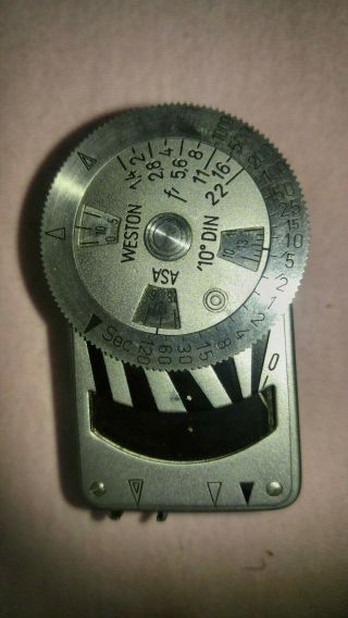 Vintage Weston Leica Light Meter Made in Germany 2