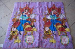 Beauty And The Beast Kids Sleeping - Bag Vintage 90 ' s Colorful Walt Disney Belle 6