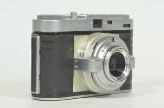 Wirgin Edixa II Camera - Isco - Göttingen Isconar f/2.  8 43mm lens 3