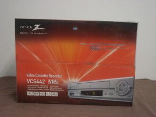 Zenith Vcs442 4 - Head Video Cassette Recorder Hi - Fi Stereo