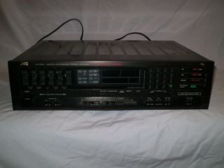 Vintage Jvc R - X370vb Stereo Receiver W/digital Synthesizer Amplifier